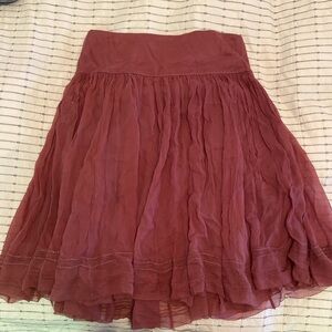 100% silk Elie Tahari knee-length skirt
